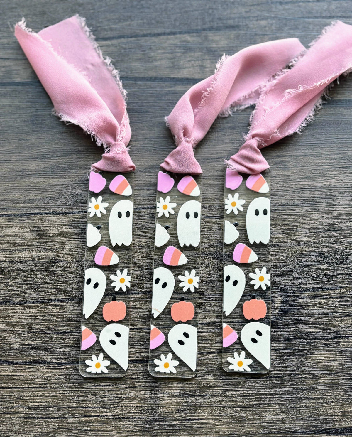 Cute Ghost Fall Bookmark
