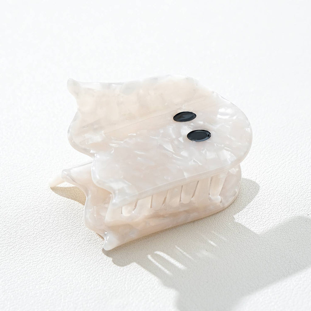 Ghost Claw Clip (1) - Small: Pearl