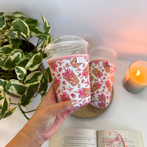 Coffee and Bows Iced Coffee Sleeve