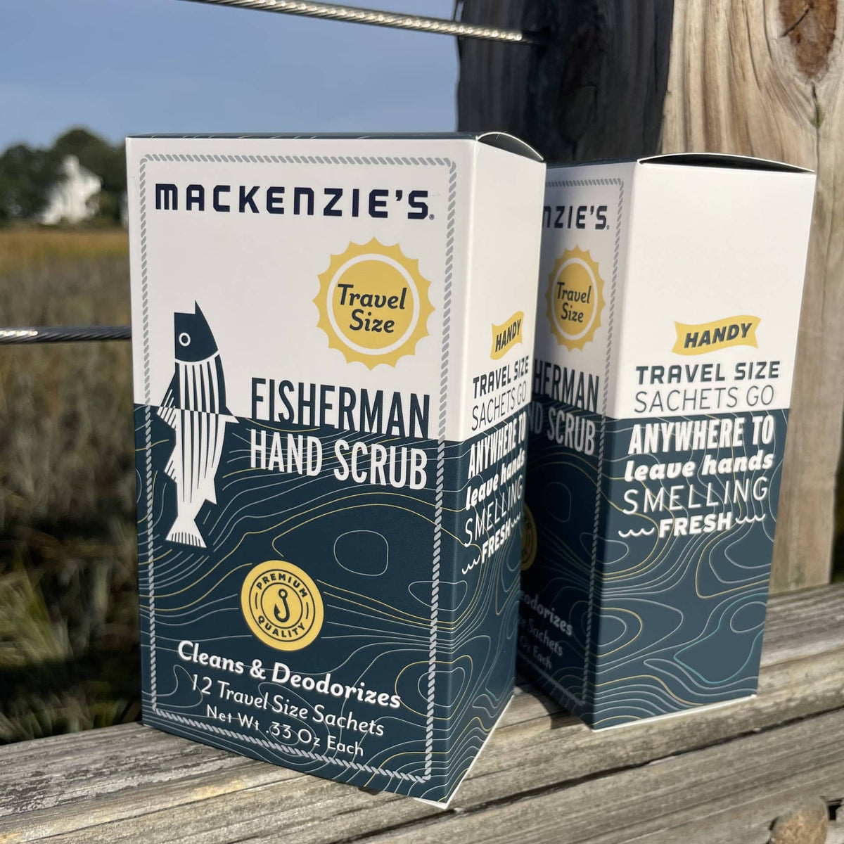 Fisherman Hand Scrub Travel Sized Packets .33 oz (12 qty)