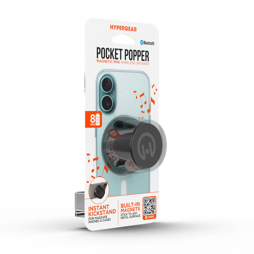 MagSafe-Compatible Pocket Popper Magnetic Mini Wireless Speaker