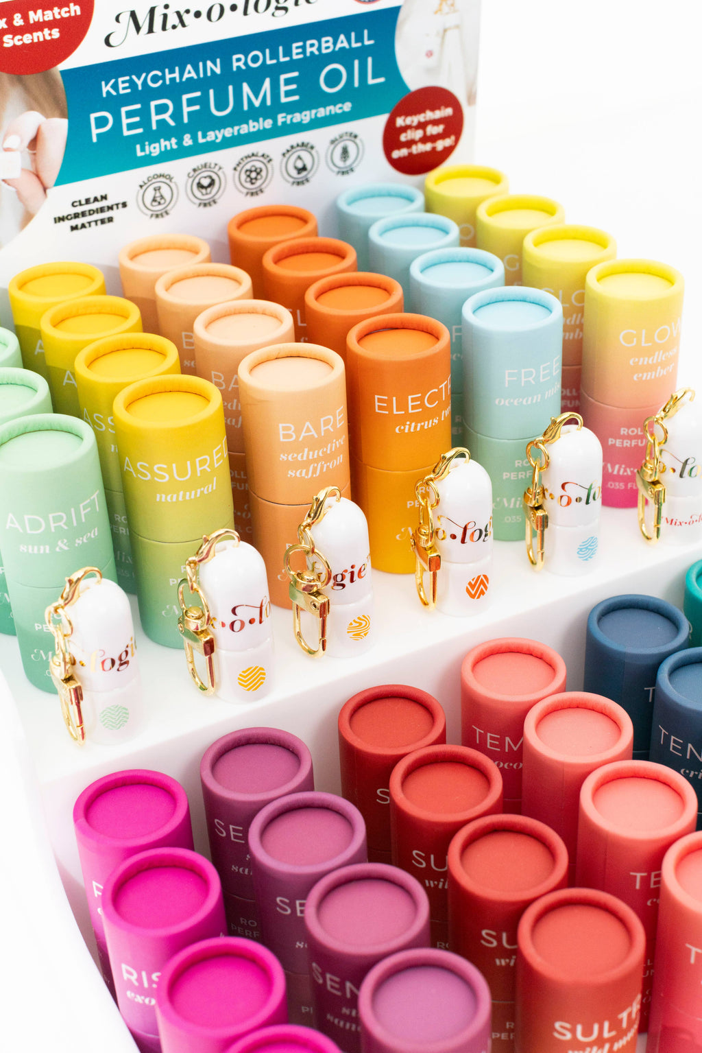 Keychain Mini Roll-On Perfume (1 mL)