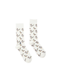 Duck Socks: Cream / One size