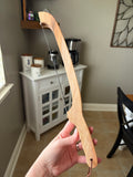 Handmade Serrated Wooden Sourdough Bread Knife