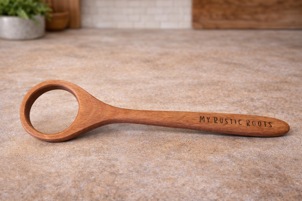 Freeze-Dried Sourdough Starter & Wooden Dough Spoon