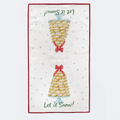 New Orleans Beignet Christmas Tree Kitchen Towel