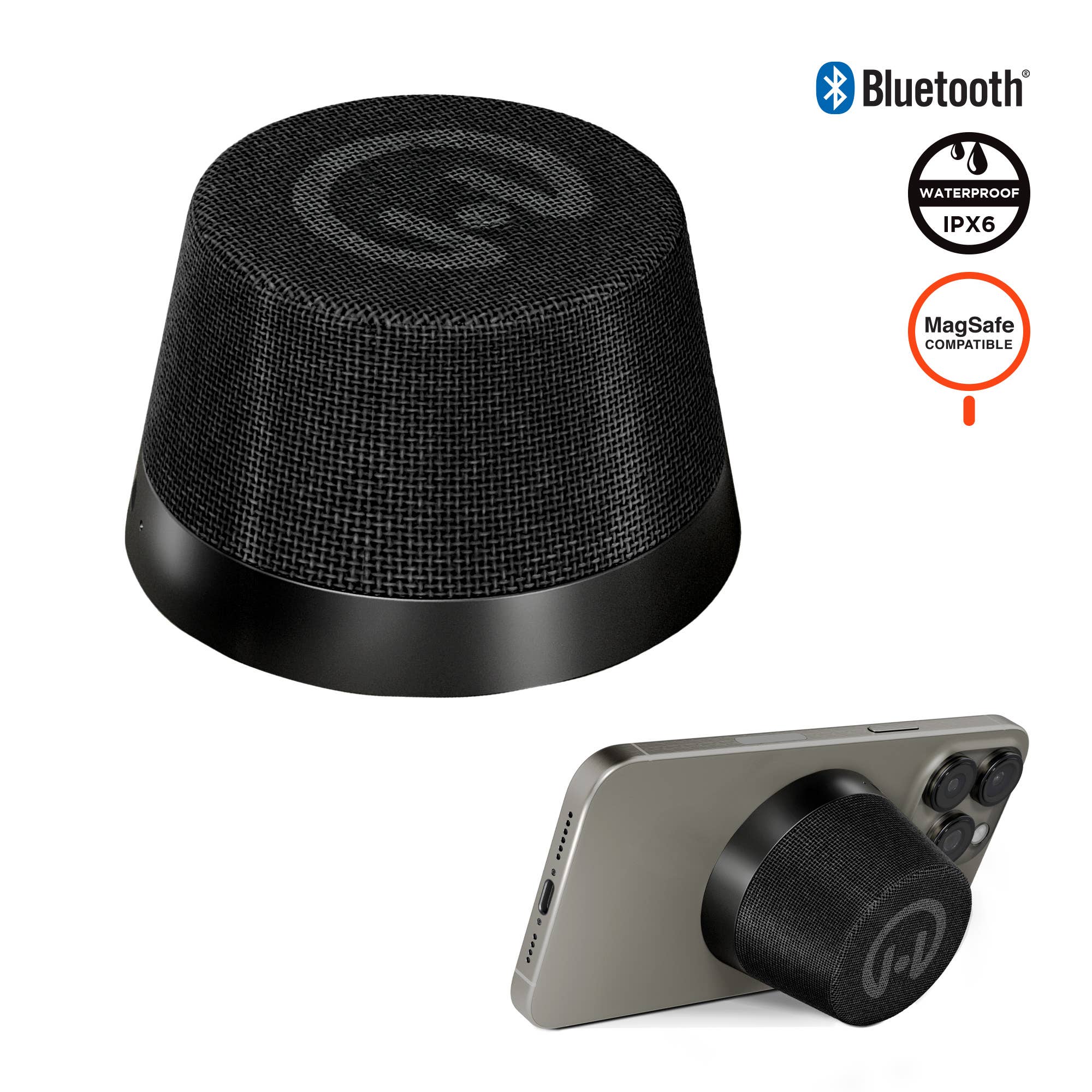 MagSafe-Compatible Pocket Popper Magnetic Mini Wireless Speaker
