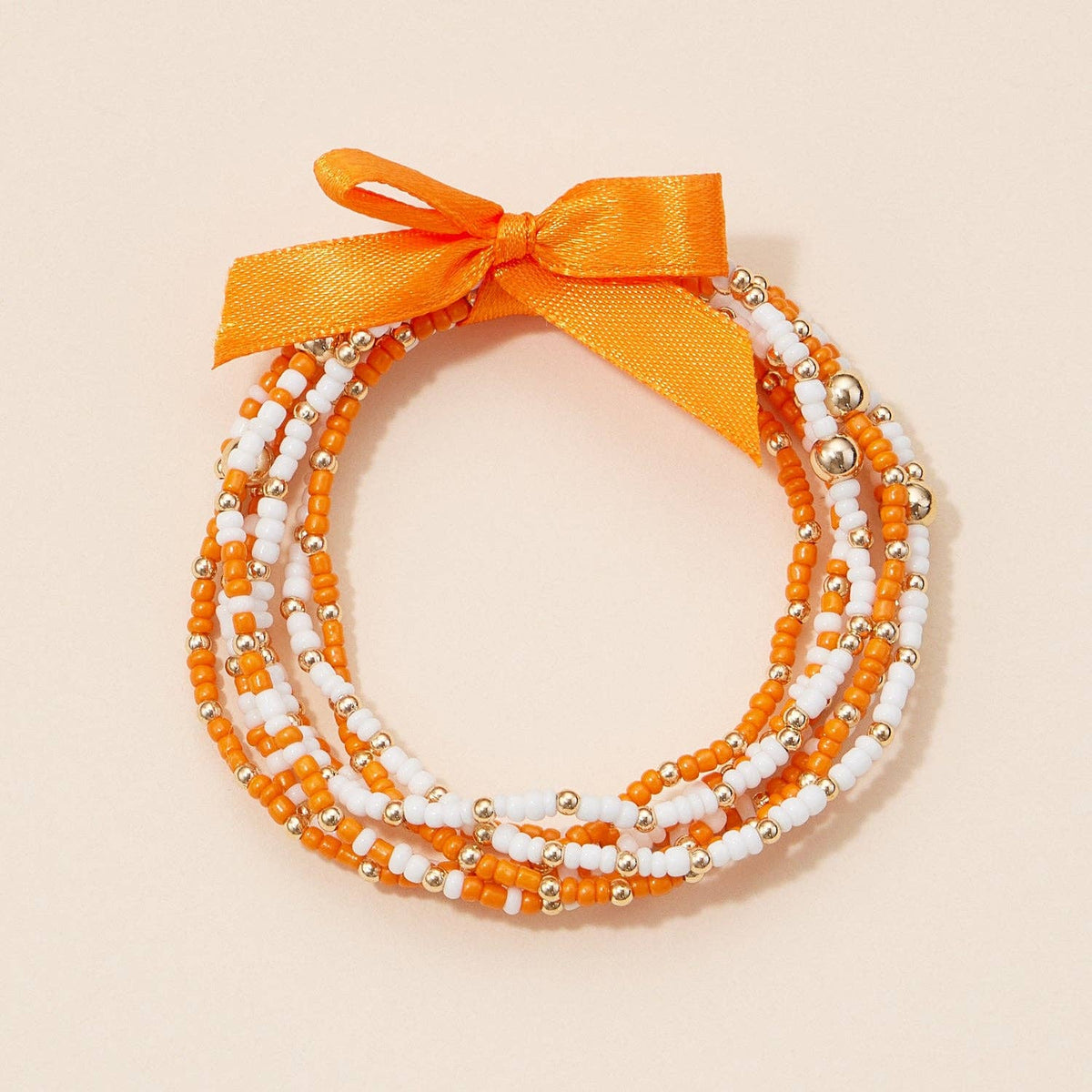 Seed Bead Bracelet Set | Game Day Colors