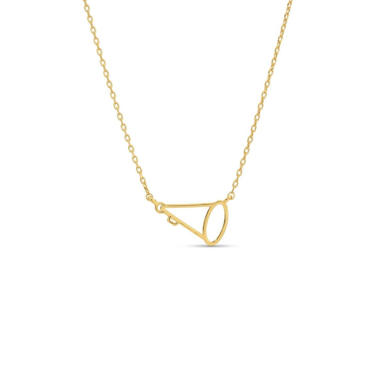 Game Day Minimalist Sports Necklace: Gold