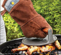 Leather BBQ Grilling Mitt